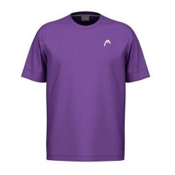 HEAD SLICE II T-Shirt Men 2026 (Camiseta). Fioletowe t-shirty męskie HEAD, m, bez wzorów, bez kołnierzyka. Za 168.00 zł.