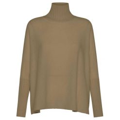 Sweter Deha Wooly Blend High Neck Sweater Damskie. Brązowe swetry klasyczne damskie Deha, s, z kaszmiru, bez kołnierzyka. Za 484.99 zł.