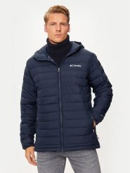 Columbia Kurtka zimowa Powder Lite™ II 2086944 Granatowy Regular Fit. Niebieskie kurtki męskie Columbia, na zimę, m, bez wzorów, z syntetyku, bez kaptura. Za 458.99 zł.