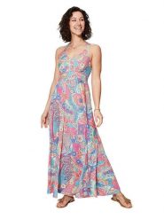 Ipanima Sukienka ze wzorem rozmiar: 34/36. Sukienki damskie Ipanima, na co dzień, bez wzorów, bez kołnierzyka, bez ramiączek, maxi, proste. Za 78.99 zł.