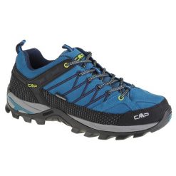 Buty trekkingowe CMP Rigel. Czarne buty trekkingowe męskie CMP, z materiału, bez zapięcia, trekkingowe. Za 359.99 zł.