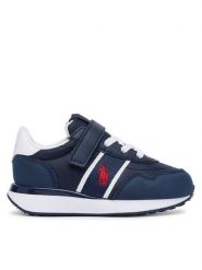 Polo Ralph Lauren Sneakersy RL04278410 Granatowy. Niebieskie buty sportowe chłopięce Polo Ralph Lauren, bez wzorów, z materiału, bez zapięcia. Za 429.99 zł.