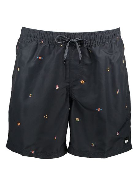 Quiksilver Szorty kąpielowe "Remade Mix Volley" w kolorze czarnym rozmiar: L. Czarne szorty sportowe męskie Quiksilver, l, outdoorowe. Za 138.70 zł.
