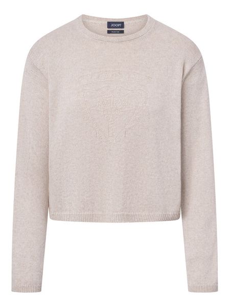 JOOP! Sweter 58 253KN58Kumo 30047489 Beżowy Loose Fit. Brązowe swetry klasyczne damskie Joop!, z syntetyku, bez kołnierzyka. Za 349.99 zł.