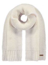 Barts Szal "Jasmin" w kolorze kremowym rozmiar: onesize. Brązowe szaliki i kominy damskie Barts, bez wzorów, z wełny. Za 100.04 zł.