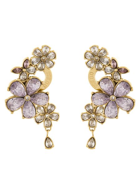 Guess Kolczyki JUBE05 101JW Złoty. Żółte kolczyki damskie Guess, ze stali. Za 359.99 zł.
