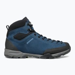 Buty trekkingowe męskie SCARPA Mojito Hike GTX. Niebieskie buty trekkingowe męskie Scarpa, bez zapięcia, trekkingowe. Za 649.99 zł.