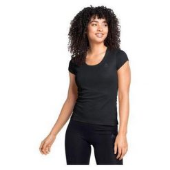 Koszulka damska Odlo BL TOP crew neck s/s ACTIVE F-DRY LIGHT. Czarne bielizna termoaktywna damska Odlo, s, bez wzorów, sportowe, bez kołnierzyka, bez ramiączek. Za 199.99 zł.