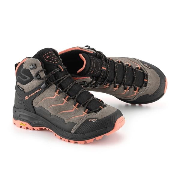 Buty wysokie trekkingowe damskie Alpine Pro Crede Vibram. Brązowe obuwie trekkingowe damskie Alpine Pro. W wyprzedaży za 539.00 zł.