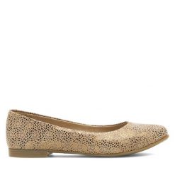 Baleriny Lasocki. Brązowe baleriny damskie Lasocki, bez wzorów, bez obcasa. Za 139.99 zł.