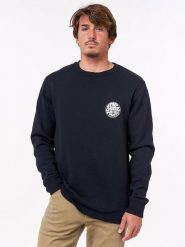 Rip Curl Bluza w kolorze czarnym rozmiar: S. Czarne bluzy bez kaptura męskie Rip Curl, s. Za 87.81 zł.