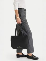 Beverly Hills Polo Club Torebka CWB-BHPC-C-005-07 Czarny. Czarne torebki klasyczne damskie Beverly Hills Polo Club, bez wzorów, z materiału, bez dodatków. Za 219.99 zł.