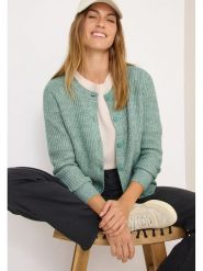 Cecil Kardigan w kolorze turkusowym rozmiar: M. Niebieskie kardigany damskie Cecil, m, bez wzorów, ze splotem. Za 130.81 zł.