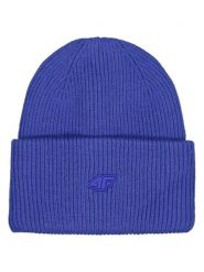 4F Czapka w kolorze niebieskim rozmiar: onesize. Niebieskie czapki zimowe damskie 4f. Za 69.91 zł.