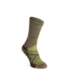 Skarpety turystyczne męskie Smartwool Performance Hike Light Cushion Crew. Zielone skarpetki męskie Smartwool, bez wzorów. Za 95.99 zł.