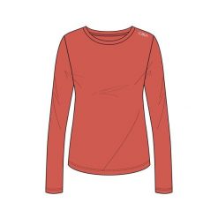 Koszulka damska turystyczna CMP 34N0886. Białe bluzki damskie CMP, l, bez wzorów, bez kołnierzyka. Za 257.50 zł.