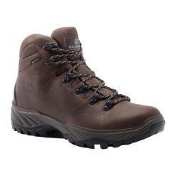 Buty turystyczne męskie Scarpa Terra GTX. Brązowe buty trekkingowe męskie Scarpa, z gore-texu, bez zapięcia, trekkingowe, gore-tex. Za 983.99 zł.