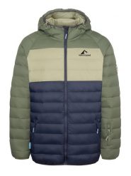 Westfjord Kurtka puchowa "Snaefell" w kolorze zielono-granatowym rozmiar: 3XL. Niebieskie kurtki męskie Westfjord, na zimę, s, bez wzorów, z puchu, bez kaptura. Za 304.56 zł.