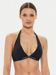 Tommy Hilfiger Góra od bikini UW0UW05257 Granatowy. Niebieskie bikini damskie Tommy Hilfiger, bez wzorów. Za 119.99 zł.
