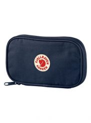 Portfel turystyczny Fjallraven Kanken Travel Wallet - navy. Niebieskie portfele damskie Fjällräven, bez wzorów, z bawełny. Za 305.00 zł.