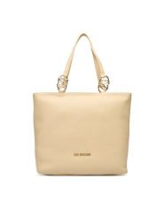 LOVE MOSCHINO Torebka JC4005PP1OLB0129 Beżowy. Brązowe torebki klasyczne damskie Love Moschino, bez wzorów, ze skóry, bez dodatków. Za 1,009.00 zł.