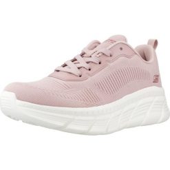 Buty SKECHERS 117385S Rose. Czerwone buty sportowe na co dzień damskie Skechers, bez wzorów. Za 325.99 zł.