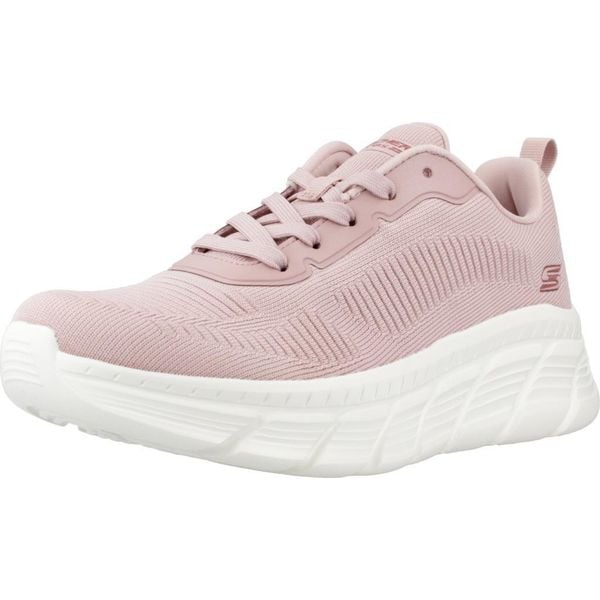 Buty SKECHERS 117385S Rose. Czerwone buty sportowe na co dzień damskie Skechers, bez wzorów. Za 281.99 zł.