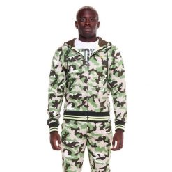 Bluza z kaptur na co dzień na siłownię. Brązowe bluzy sportowe męskie LEONE 1947 APPAREL, bez wzorów, z bawełny, sportowe, bez kołnierzyka, bez ramiączek. W wyprzedaży za 157.01 zł.