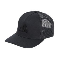 Czapka z daszkiem ADIDAS TRUCKER CAP OSFY. Czarne czapki męskie Adidas, bez wzorów, z bawełny, klasyczne. Za 109.00 zł.