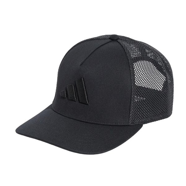 Czapka z daszkiem ADIDAS TRUCKER CAP OSFY. Czarne czapki męskie Adidas, bez wzorów, z bawełny, klasyczne. Za 109.00 zł.