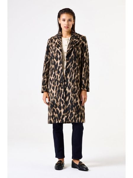 Garcia Płaszcz przejściowy w kolorze brązowo-beżowym rozmiar: M. Brązowe płaszcze damskie Garcia, m, bez wzorów. Za 300.92 zł.