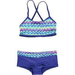 Bikini "Calobra Zigzag" w kolorze niebieskim ze wzorem. Niebieskie stroje kąpielowe dziewczęce Speedo, Plage du Sud, bez wzorów, z materiału. W wyprzedaży za 69.95 zł.