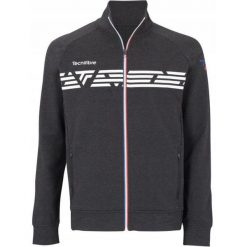 Bluza tenisowa rozpinana męska Tecnifibre Knit Jacket. Szare bluzy bez kaptura męskie TECNIFIBRE, m. Za 159.99 zł.