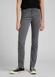 LEE ELLY DAMSKIE SPODNIE JEANSOWE GREY RYLEE L305PJOD 112145002. Szare spodnie materiałowe damskie Lee, bez wzorów, z jeansu. Za 209.99 zł.