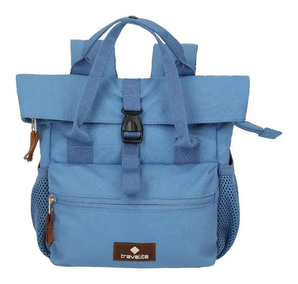 Mini plecak travelite Basics. Czerwone plecaki damskie Travelite, bez wzorów, z materiału. Za 162.00 zł.
