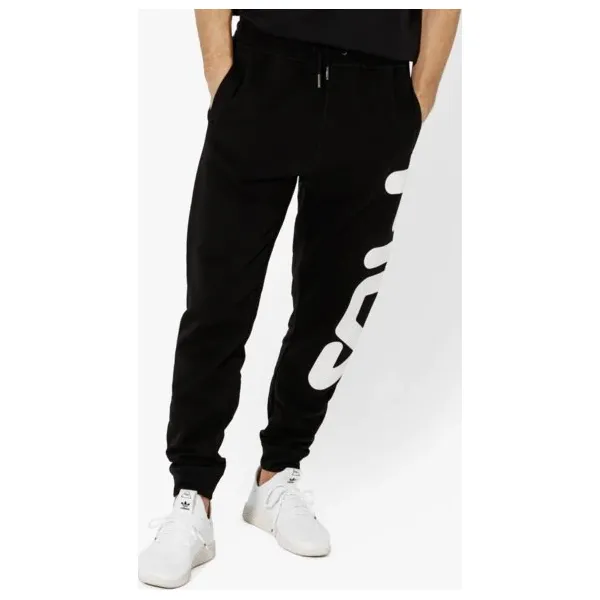Fila Spodnie Pure Basic Pants , szary, rozmiar L. Szare spodnie materiałowe męskie Fila, z aplikacjami, z bawełny. W wyprzedaży za 199.99 zł.
