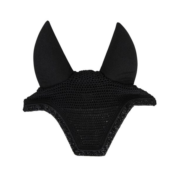 Czapka z napisem Horse noise Kentucky Wellington Glitter. Czarne czapki męskie KENTUCKY HORSEWEAR, bez wzorów, z dzianiny, biznesowe. Za 376.50 zł.