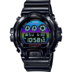 Zegarek Męski Casio DW-6900RGB-1ER. Czarne zegarki męskie Casio. Za 481.60 zł.