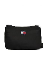 Tommy Jeans Torebka Tjw Daily Shoulder Bag AW0AW17544 Czarny. Czarne torebki klasyczne damskie Tommy Jeans, bez wzorów, z jeansu, bez dodatków. Za 189.99 zł.
