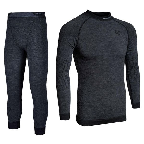 Męska bielizna termoaktywna Blizzard Mens Long Merino. Szara bielizna termoaktywna męska BLIZZARD, l, bez wzorów, z wełny. W wyprzedaży za 429.99 zł.