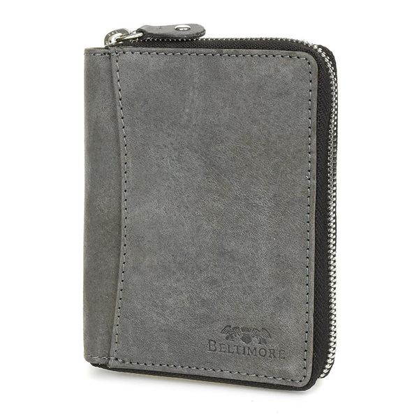 Portfel męski szary Beltimore vintage G71. Szare portfele męskie bez wzorów, ze skóry. Za 64.90 zł.
