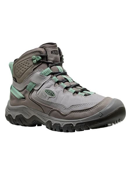 Keen Skórzane buty trekkingowe "Targhee IV Mid" w kolorze szarym rozmiar: 36. Szare obuwie trekkingowe damskie Keen. Za 334.23 zł.