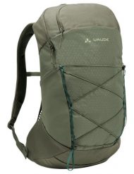 Plecaki 20-29L Agile Air 20. Zielone plecaki damskie Vaude, bez wzorów, z materiału. Za 409.00 zł.