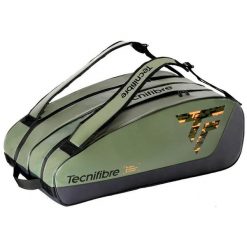 Torba na rakiety tenisowe Tecnifibre Tour Endurance. Zielone torebki klasyczne damskie TECNIFIBRE, bez wzorów, z materiału, matowe, bez dodatków. Za 439.00 zł.
