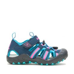 Maluch CRAB sandał granatowy/stalowy. Niebieskie obuwie trekkingowe damskie Kamik. Za 190.55 zł.