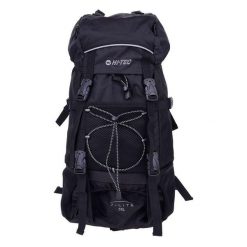 Plecak Turystyczny Tosca 50L. Czarne plecaki damskie Hi-tec, bez wzorów, z materiału. Za 250.99 zł.