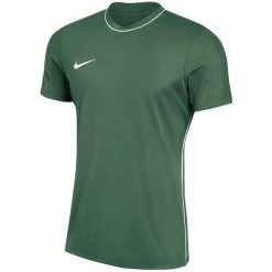 Koszulka męska Nike Dri-Fit Park 26 SS Top. Zielone t-shirty sportowe męskie Nike, m, z poliesteru, bez ramiączek, do piłki nożnej, dri-fit (nike). Za 66.99 zł.
