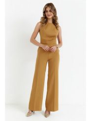 Stylove Kombinezon w kolorze musztardowym rozmiar: S. Żółte kombinezony damskie Stylove, s, bez wzorów, bez kołnierzyka, bez ramiączek. Za 193.24 zł.
