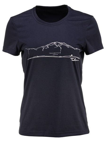 Traunstein Sport Koszulka funkcyjna w kolorze granatowym rozmiar: 34. Niebieskie bluzki sportowe damskie Traunstein Sport, z materiału, bez kołnierzyka, bez ramiączek. Za 47.94 zł.