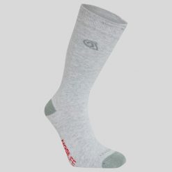 Skarpety turystyczne Craghoppers NosiLife Travel Single Pack Socks. Zielone skarpetki damskie CRAGHOPPERS, bez wzorów. Za 77.99 zł.
